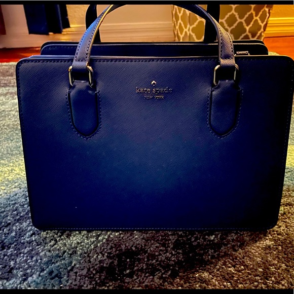 Blue Kate Spade bag worn once! Need to get rid of it! - Picture 1 of 3